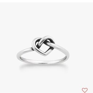 James Avery Delicate Heart Knot Ring